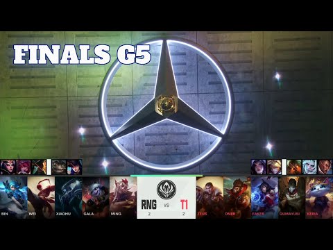 RNG vs T1 - Game 5 | Grand Finals LoL MSI 2022 | T1 vs Royal Never Give Up G5 full game