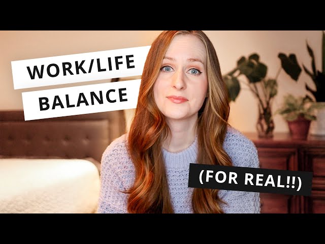 Work-Life Balance | Working Mom Schedule + Routine Tips