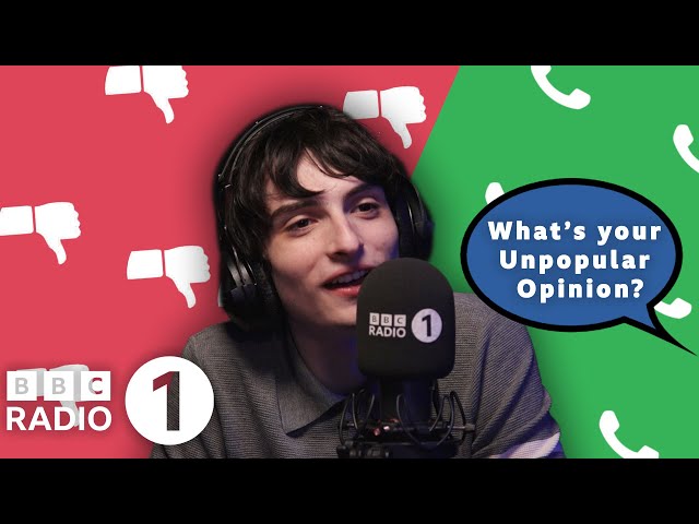 Are room temperature drinks more superior? Finn Wolfhard plays Unpopular Opinion