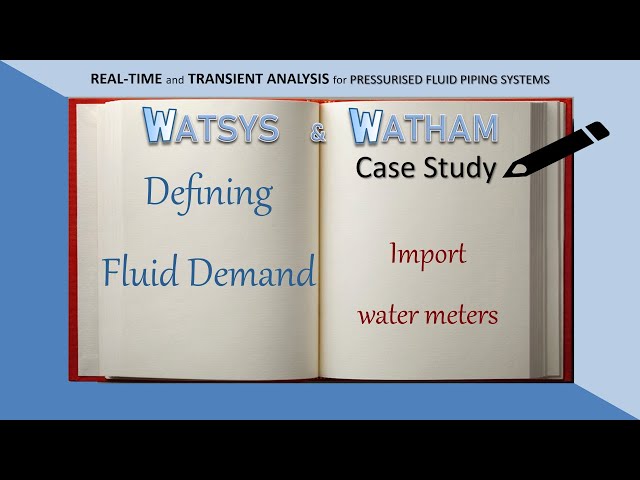 Import water meters