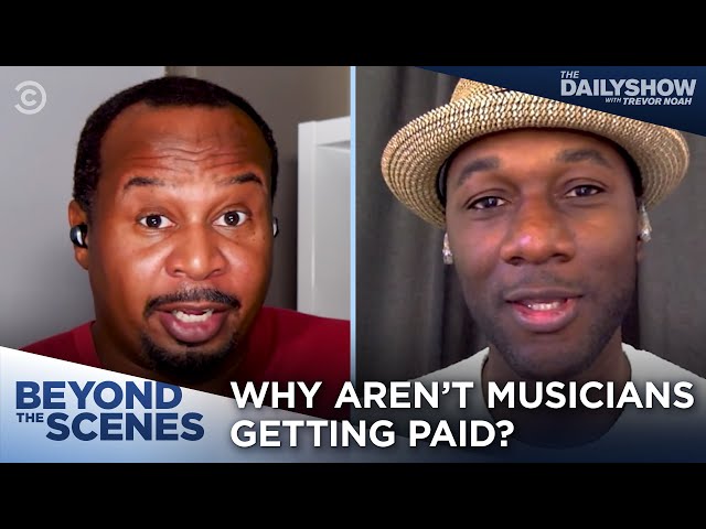 How Is Music Streaming Screwing Over Artists? (feat. Aloe Blacc) | The Daily Show