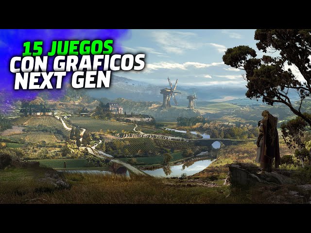 15 juegos con GRAFICOS IMPRESIONANTES 🔥 Unreal Engine 5 🔥 PC PS5 Xbox Series
