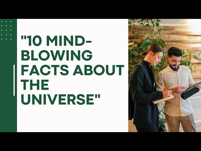 "10 Mind-blowing Facts About the Universe" ! Occasional Facts