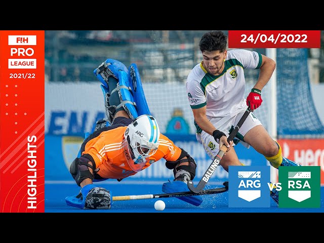 FIH Hockey Pro League Season 3 - Argentina vs South Africa (Men), Game 2 highlights