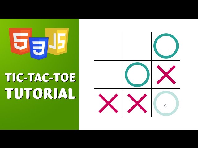 Erstelle ein Tic-Tac-Toe Spiel mit HTML, CSS & JavaScript - Deutsches Tutorial