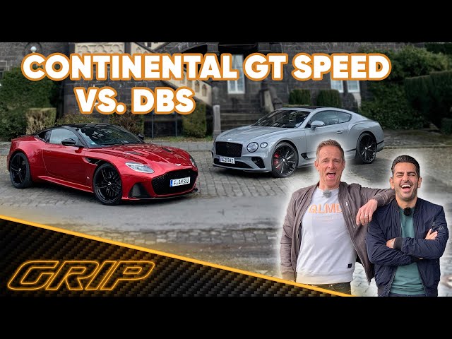 Bentley Continental GT Speed vs. Aston Martin DBS 🔥🔥🔥 | GRIP