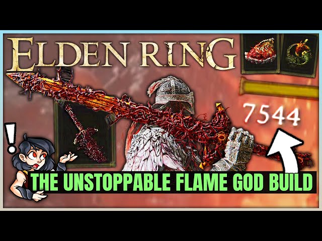 This Ultimate Fire Build DESTROYS Everything - Immortal Blasphemous Blade - Best Elden Ring Guide!