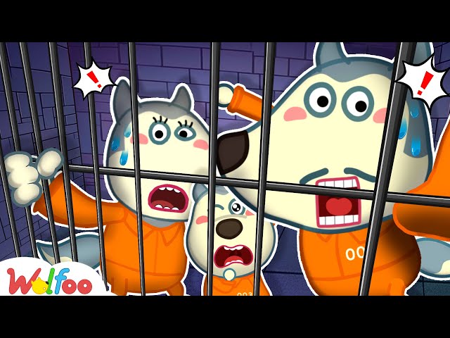 Help, Wolfoo's Family is Locked in Prison | Kids Stories About Family | Wolfoo Family