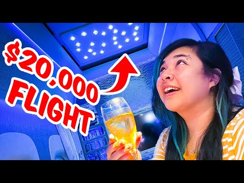 I Took a $20,000 Flight to Japan