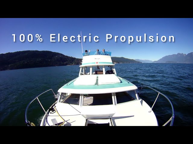 It's no dream...100% Electric Propulsion | Tollycraft 30' Express