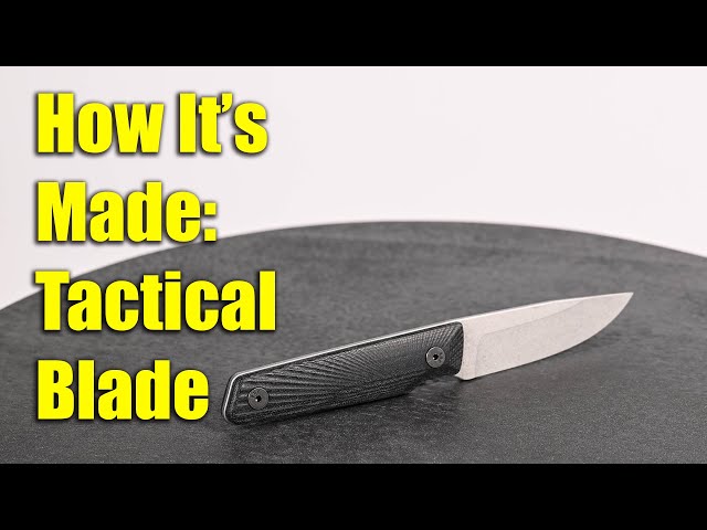 How It's Made - New American-Made Knife