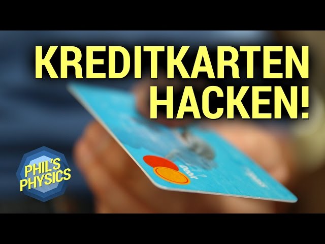 Kreditkarte hacken? Magnetstreifen und NFC mit App ausspionieren | Phil's Physics