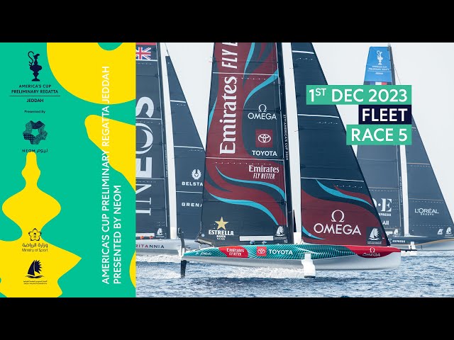 Fleet Race 5 - America's Cup Preliminary Regatta Jeddah, Presented by Neom