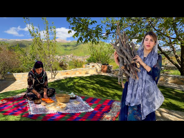 Cooking popular Afghan food in an Iranian village | Village Life