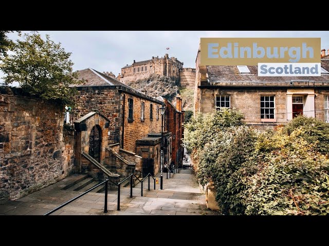 Edinburgh, Scotland | The Most Beautiful City In The World | Walking Tour 4K HDR 60fps