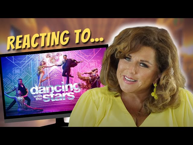 Reacting to Dancing with the Stars **part 1** 🤫 l Abby Lee Miller