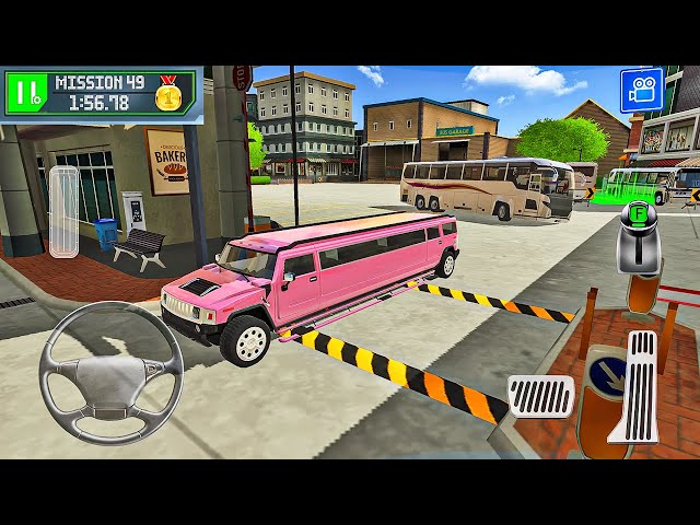 Extended H3 Hummer Limousine Driving in City - Android Gameplay