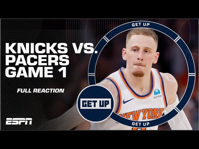 JWill thinks the Pacers GOT ROBBED in Game 1 vs. the Knicks?! 👀 | Get Up