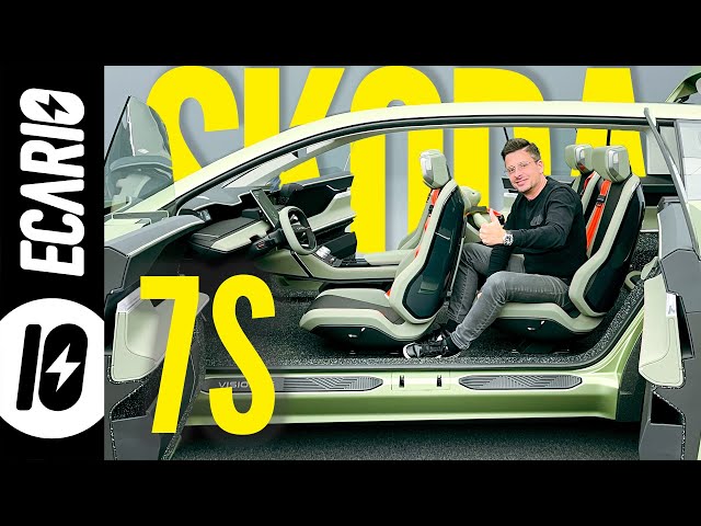 ŠKODA Vision 7S 👉 ALLE GEHEIMNISSE des neuen E-Autos, das so vieles anders macht
