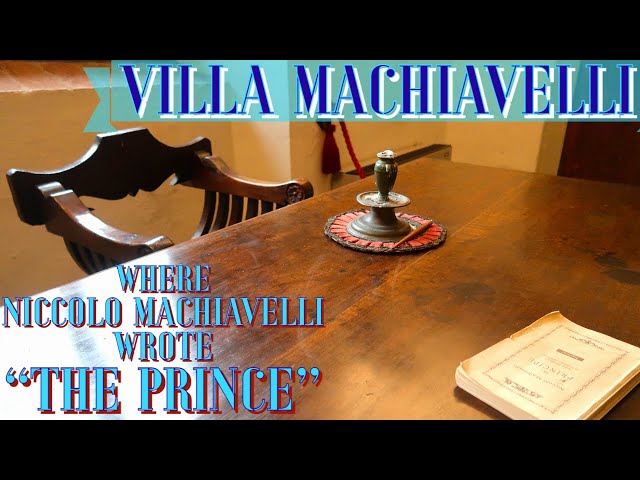 Villa Machiavelli - Where Niccolo Machiavelli Wrote "The Prince" + Amazing Tuscan Dinner