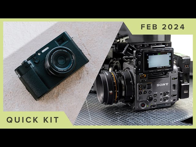 Sony BURANO Update, Fujifilm X100 VI, OpenAI Sora Video & More! - Quick Kit | February 2024