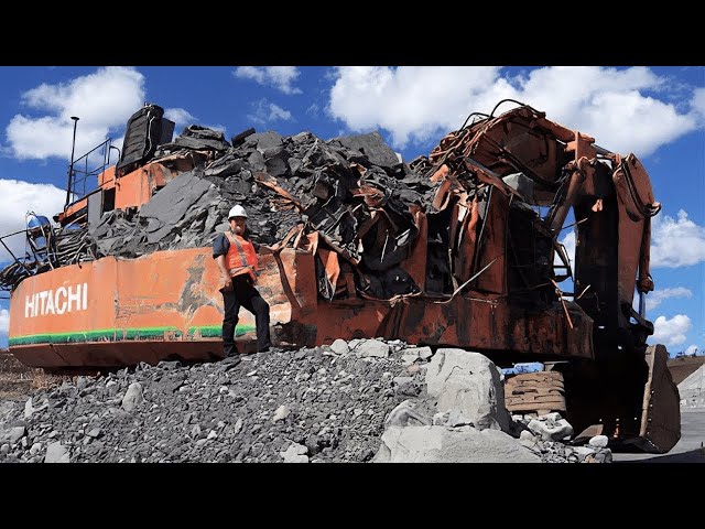 World's Dangerous Biggest Excavator Operation Fails | Heavy Equipment Excavator Compilation