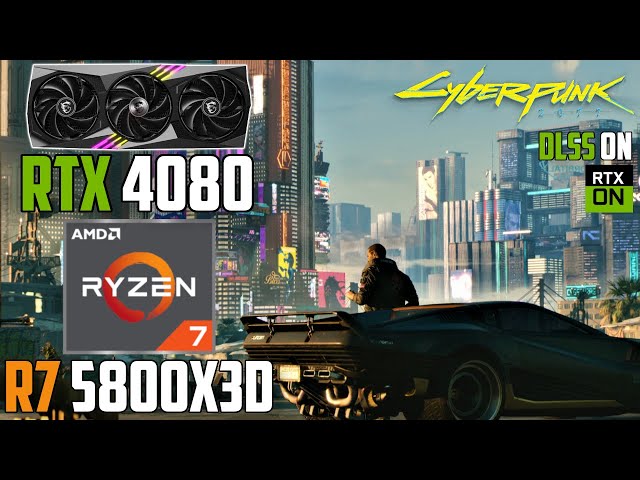 Cyberpunk 2077 : RTX 4080 + Ryzen 7 5800X3D | 4K - 1440p - 1080p | High & Low Settings