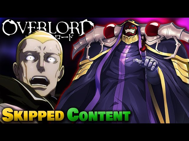 OVERLORD Cut Content Episode 4 | Ainz vs. The Slane Theocracy + The Birth Of His Master Plan