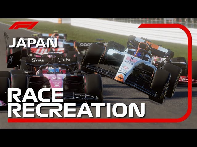Recreating The 2023 Japanese Grand Prix On The F1 2023 Game