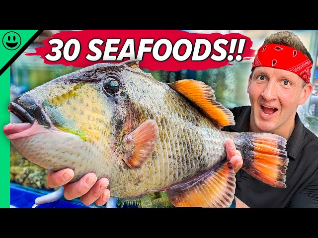 Must Try Before You Die!! 30 Seafoods of Vietnam!!
