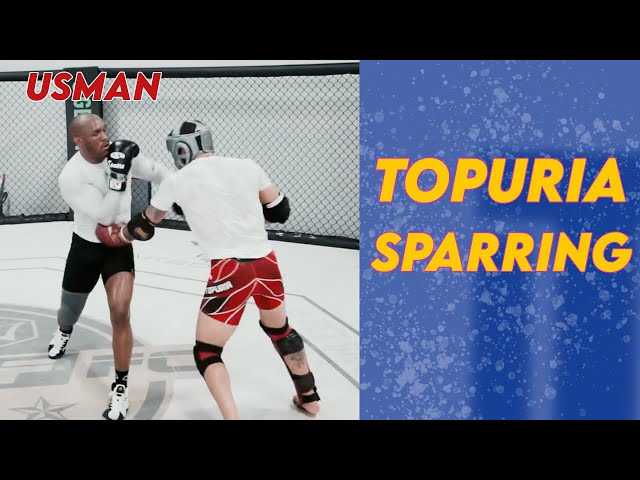 Ilia Topuria HARD SPARRING and Technical Sparring Footage