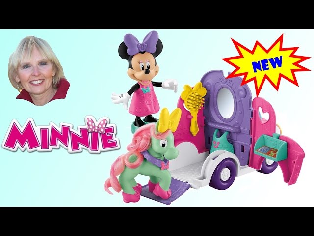 ♥♥ Minnie Mouse Polka Dot Pony Cart