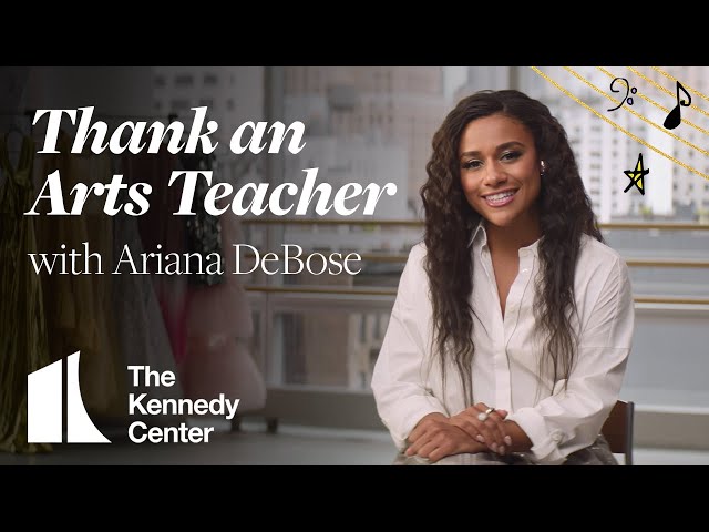 Thank an Arts Teacher | PSA with Ariana DeBose