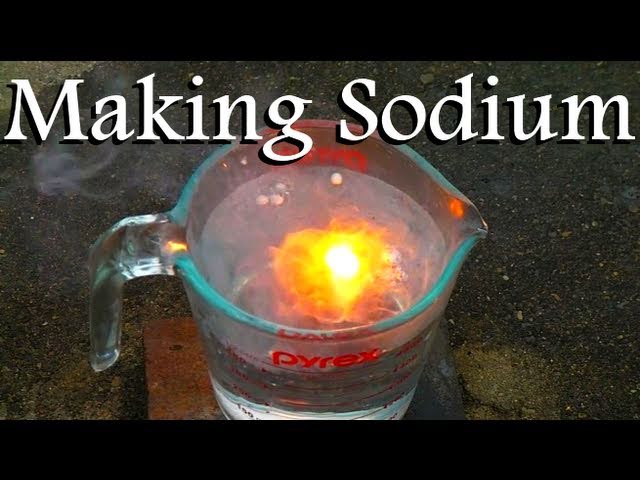 How To Make Sodium Metal