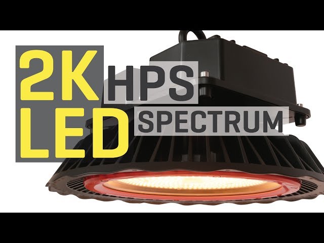 New 2000K HPS Spectrum LED Grow Light
