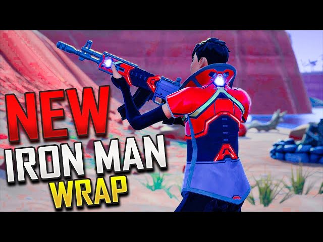 Fortnite Sent Me This EXCLUSIVE Marvel Iron Man Wrap..  Stark Seven Wrap EARLY Gameplay & Review!