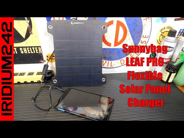 Sunnybag LEAF PRO Flexible Solar Panel Charger