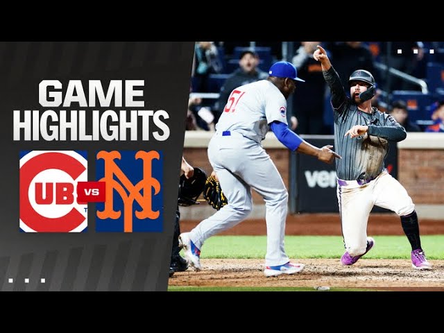Cubs vs. Mets Game Highlights (5/1/24) | MLB Highlights