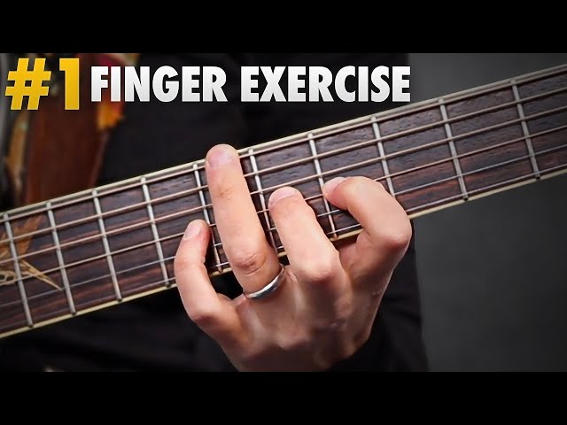 Get FASTER Fingers In 1 WEEK - #1 Finger Exercise for Guitar