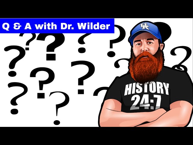 Q & A with Dr  Lucas Wilder