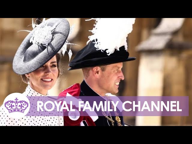 The Royal Family attend Garter Day in Windsor - Replay