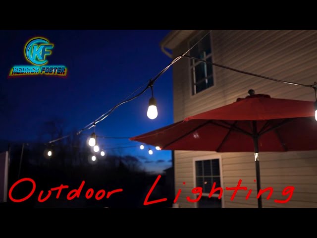 Outdoor LED String Lights | Outdoor Decor Ideas