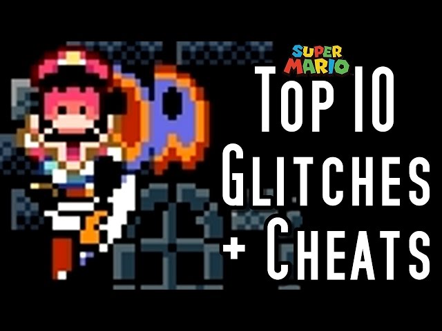 Super Mario World TOP 10 CHEATS & GLITCHES (SNES)