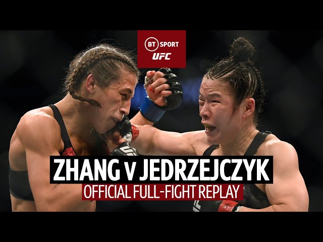 Greatest title fight ever? | Zhang Weili v Joanna Jedrzejczyk | UFC 248 Full-Fight Replay