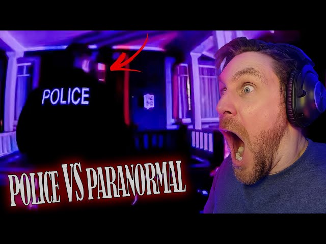 POLICE GO INTO HAUNTED HOUSE AND DOESNT GO WELL - GOOSE PIMPLES