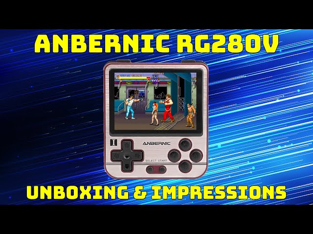 Anbernic RG280V - Unboxing and First Impressions