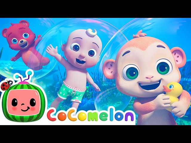 Swimming Song | CoComelon Animal Time | Animals for Kids