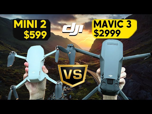 DJI MINI 2 vs DJI MAVIC 3 | Is It Worth $2000 more?