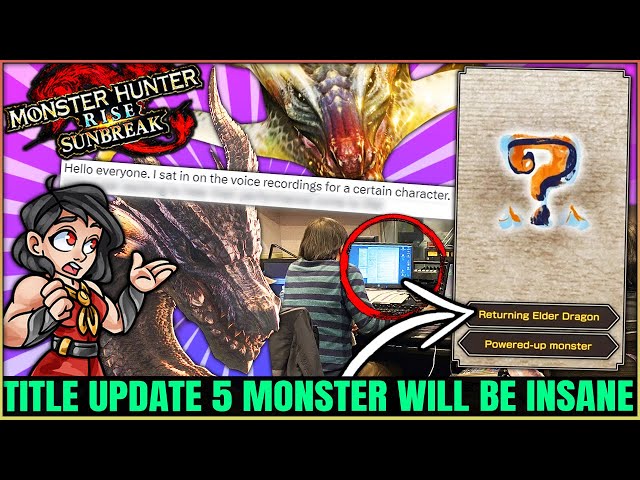 HUGE New Title Update 5 Reveal - Queen Coming & BIG Amatsu Tease!? - Monster Hunter Rise Sunbreak!