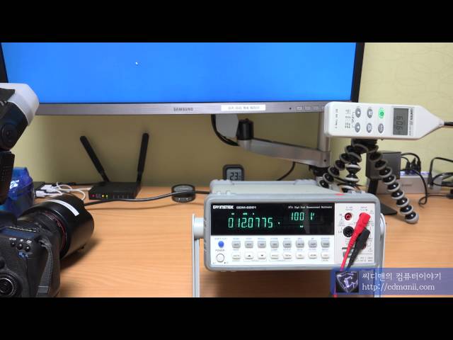 Corsair RM850X 전압 소음 벤치마크